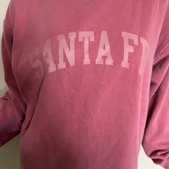 Nasty Gal Santa Fe Pink Sweatshirt Mini Dress - Picture 3 of 6